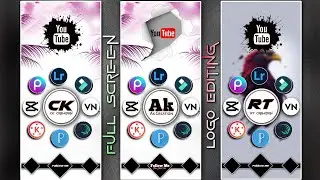 Full Screen Logo Editing In Pixellab | Editing app full screen logo editing