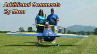 Joe Smith Pylon Racing a 120LX with a DA 200
