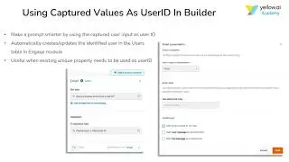 User360 - Capturing User Data