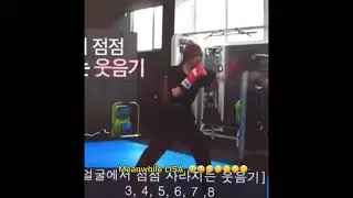 BLACKPINK-LISA’s boxing activity 😆😆😆😆😆😆😆