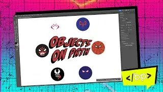 Adobe Illustrator: Objects on Path