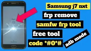 Samsung j7 nxt frp unlock samfw frp tool 3.0