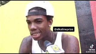 alkaline asking what is a gage? #alkaline #interview #dancehallmusic