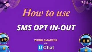 How to use the SMS opt in and opt out