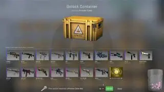 What i get outta 100 cases and trade ups
