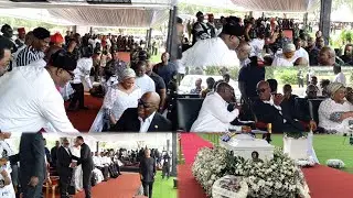 Prez Nana Addo, Bawumia, Haruna Iddrisu, and Pentecost Elders pay final respects to Labianca.