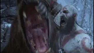 Bjorn The Large Grizzly Bear Boss Battle God of War Ragnarök 2022 PS4