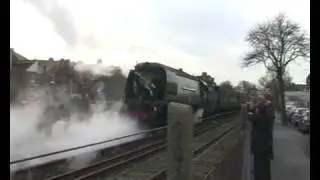 No. 34067 'Tangmere' on the Folkstone Harbour Branch - 24th Jan 2009