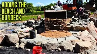 Building the Ultimate RECREATION POND 🏖️ Pt. 3/5