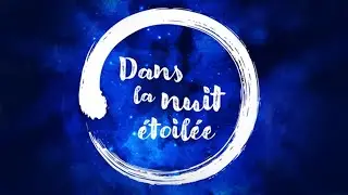 Dans la nuit étoilée