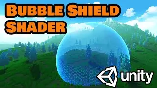 Bubble Shield Shader Graph Tutorial | Unity 2023
