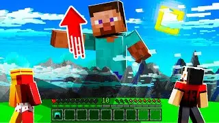 A Cada DANO eu AUMENTO de tamanho no Minecraft