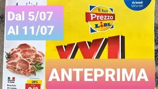 VOLANTINO LIDL DAL 5 AL 11 LUGLIO 2021