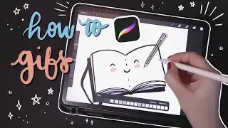 How I Make Animated Gifs on Procreate 🌼