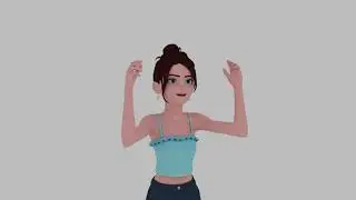 Female Acting Practice loop (3D)