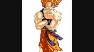 drawing goku photoshop