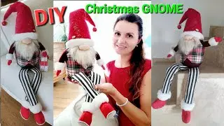 Tutorial  GNOMO di Natale🎅🏼 gambe lunghe con riciclo