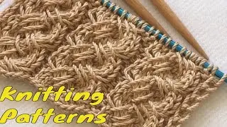 How To Knit Pattern I Knitting For Beginners I İki Şiş Örgü Modelleri