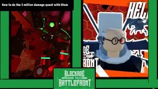 How to do the 3 million damage with Utsm on Roblox || St blockade : Battlefront