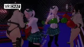 Underground after club activities involving boxing gloves🥊 VRchat BOXING