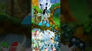 dark hyper sonic VS hyper sonic hyper shadow