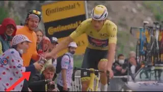 The most beautiful gestures of cyclists! (it's magnificent)