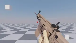 Low Poly Scar-H Reload