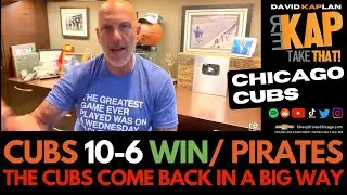 REKAP ⚾️ Cubs 10-6 Win Over the Pirates - The Cubs come back in a big way