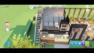 Minimalist Coffeehouse with Music Lounge | Clean & Simple Sims FreePlay Café
