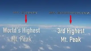MT. EVEREST & KANGCHENJUNGA together!!!