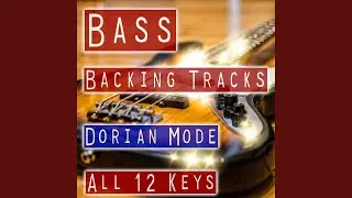 Bass Backing Track Dorian - A - Pop Rock