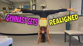 Flexible Gymnast Gets INTENSE Chiropractic Adjustment 🤸🏻‍♀️