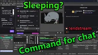 Turn off stream with a chat command obs streamer and bot