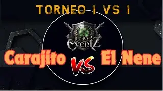 CARAJITO VS EL NENE |TORNEO 1 V 1 @LuckyEventZ | GRAN FINAL | Tibia