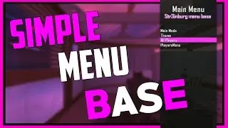 [BO||//PS3/PC/XBOX/1.19]Simple menu Base || + Download