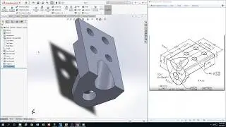Angle Guide Modeling in Solidworks 2018