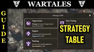 WARTALES - Guide || Strategy Table