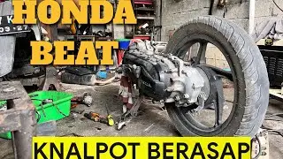 Knalpot berasap apakah harus ganti seker? Tonton sampai akhir video