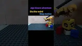 za warudo raod roller JoJo stop motion #trending #jojo ##shorts #music #beats