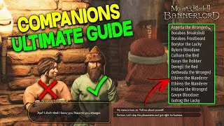 Companion ULTIMATE GUIDE Info & Tips (Best Types | Where to Find) - Mount & Blade II: Bannerlord