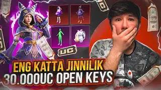 ENG KATTA JINNILIK 30.000UC OPEN KEYS 😱HAMMASINI OLDIK🔥 PUBG MOBILE !!!