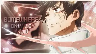 Somewhere Only We Knows- Yuta X Rika🌀 (JJK 0) AMV/edit Alight Motion (free Project File) Quick edit