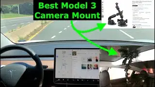 Tesla Model 3 | Best Camera Mount For Video In The Model 3