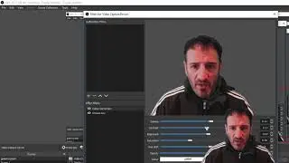 Green Screen effects in OBS using old blanket