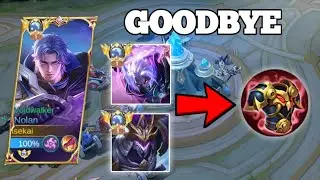 NOLAN TOP GLOBAL COMBO OUTPLAY  | TOP GLOBAL BUILD | Mobile Legends: Bang Bang