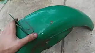 Крыло мото Урал. Переднее.