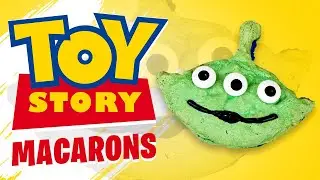 How to make Toy Story Alien Macarons