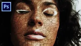 Photoshop Cracked Face Effect Tutorial