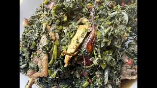 LÉGUMES SAUTÉES avec Morue et poulet (Recette Facile et délicieuse)