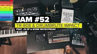 Jam #52 Arturia Drum Brute Impact vs. Roland TR-808 Techno